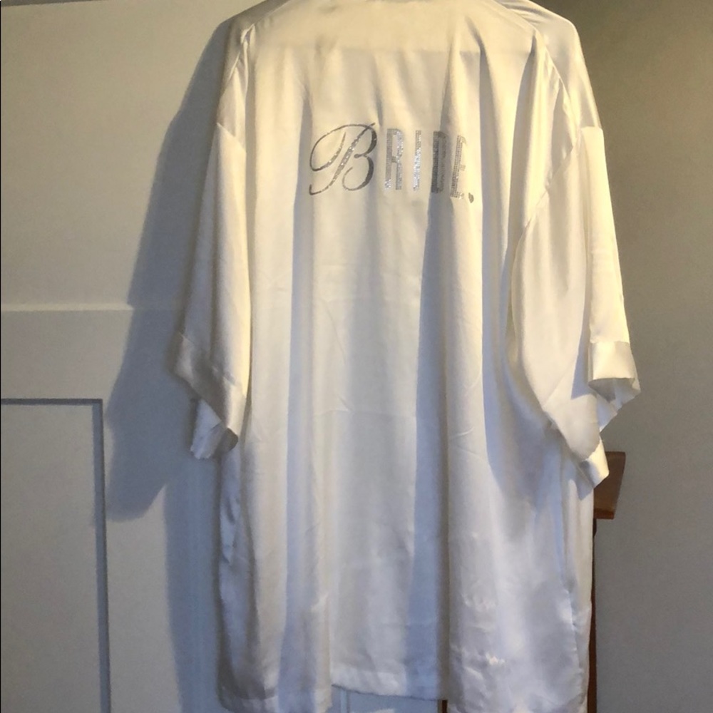 Silk BRIDE robe from Victoria’s Secret